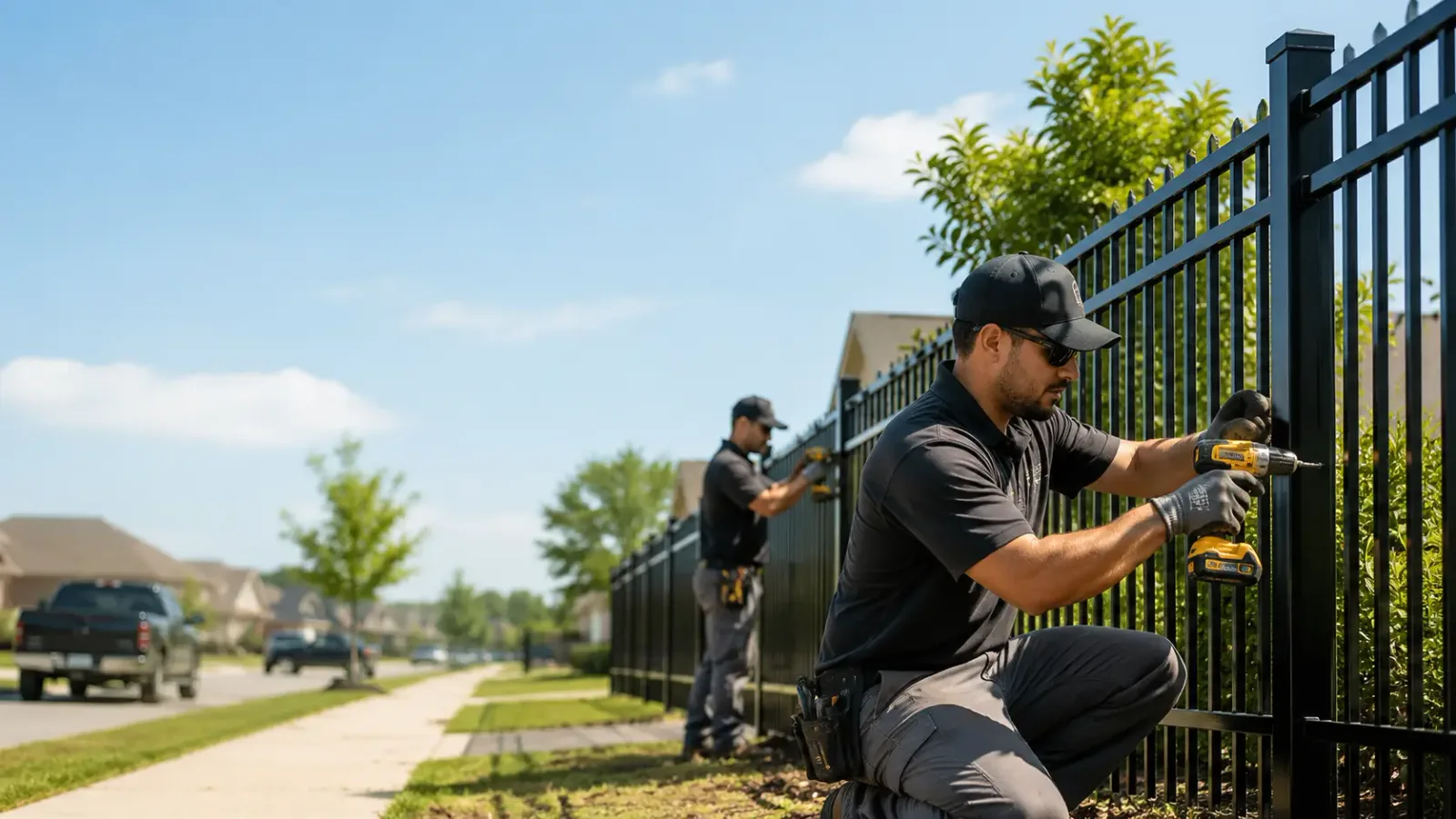 Metal Fence Installation in Yantic, CT